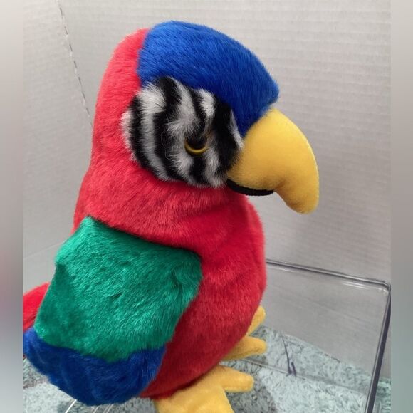 Ty Beanie Baby Buddy Jabber 1999 Plush Parrot Bird with Tags Great Condition - Picture 4 of 12